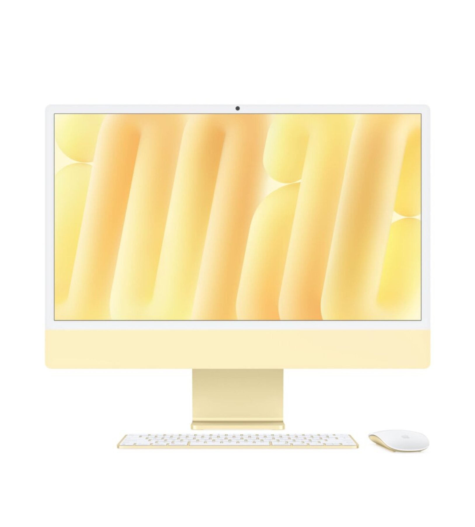 Apple iMac 24", 2024, Retina 4,5K, M4 10Core CPU, 10Core GPU/16Гб/512Гб SSD, Желтый