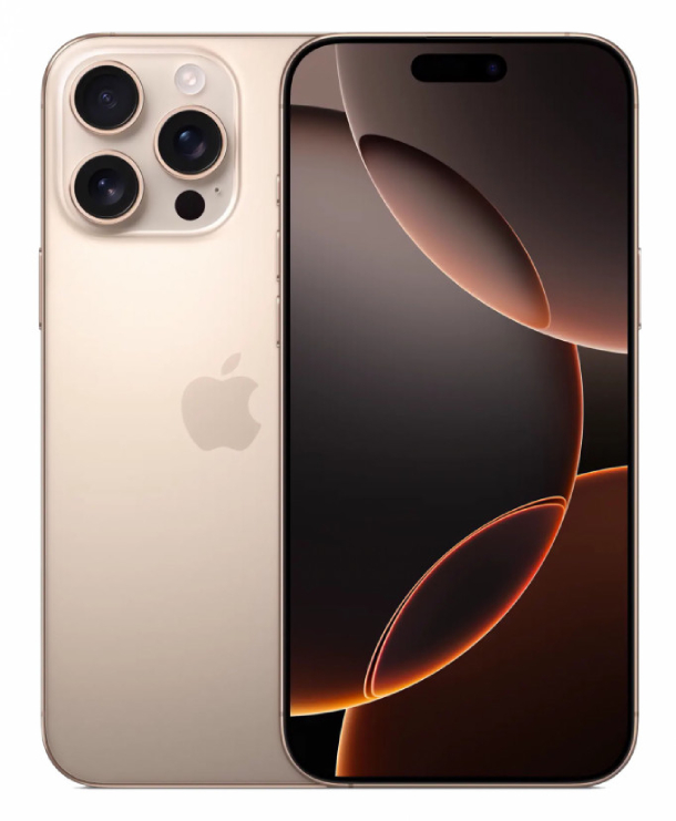 Смартфон Apple iPhone 16 Pro 128Гб (1 sim + eSIM) Пустынный титан