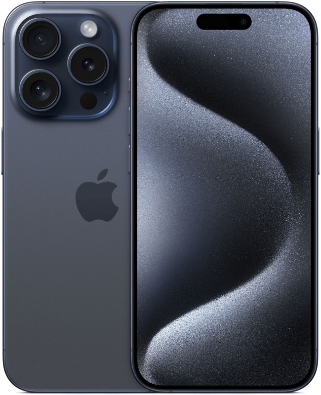 Apple iPhone 15 Pro 1Тб, eSIM, Синий титан