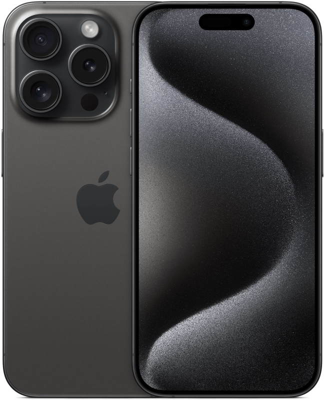 Apple iPhone 15 Pro 256Гб, 1 sim + eSIM, Черный титан