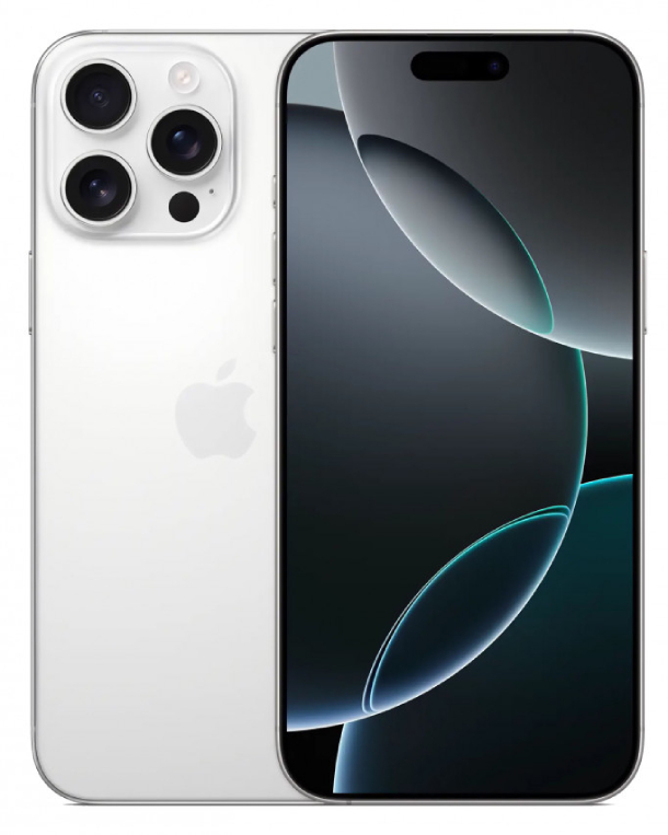 Смартфон Apple iPhone 16 Pro 128Гб (2 sim - No Face Audio) Белый титан