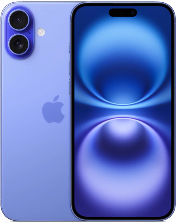 Смартфон Apple iPhone 16 Plus 128Гб (1 sim + eSIM) Ультрамарин