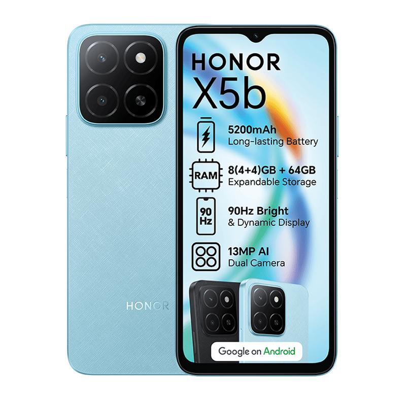 Honor X5b 4/64Гб, Голубой