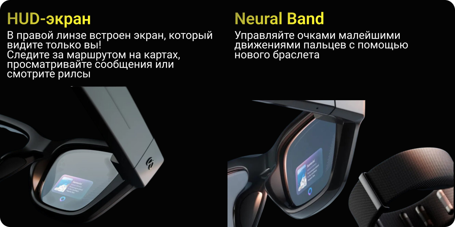 RayBan Meta display
