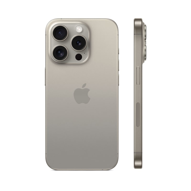 Apple iPhone 15 Pro 256Гб, eSIM, Натуральный титан