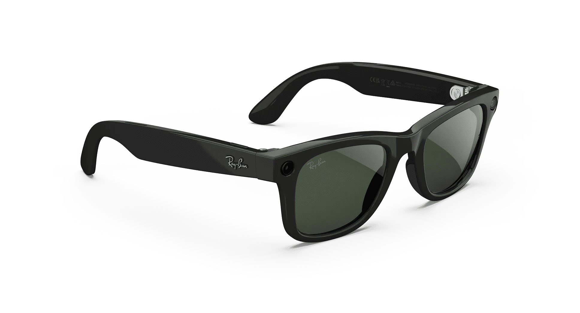 Умные очки RayBan Wayfarer RW4012 (Gen 2) Shiny Black/Graphite Green Transitions M (S 50) в 