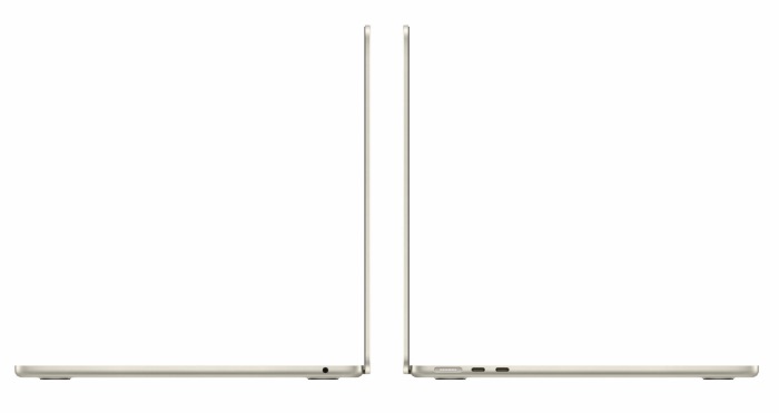 MacBook Air 15", 2024, 8C CPU/10C GPU/M3/24Гб/512Гб SSD, Сияющая звезда,  MC9K4
