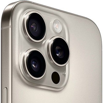 iPhone 16 Pro Max 512Гб (1 sim + eSIM / 89%) Натуральный титан - Б/У ★★★★☆