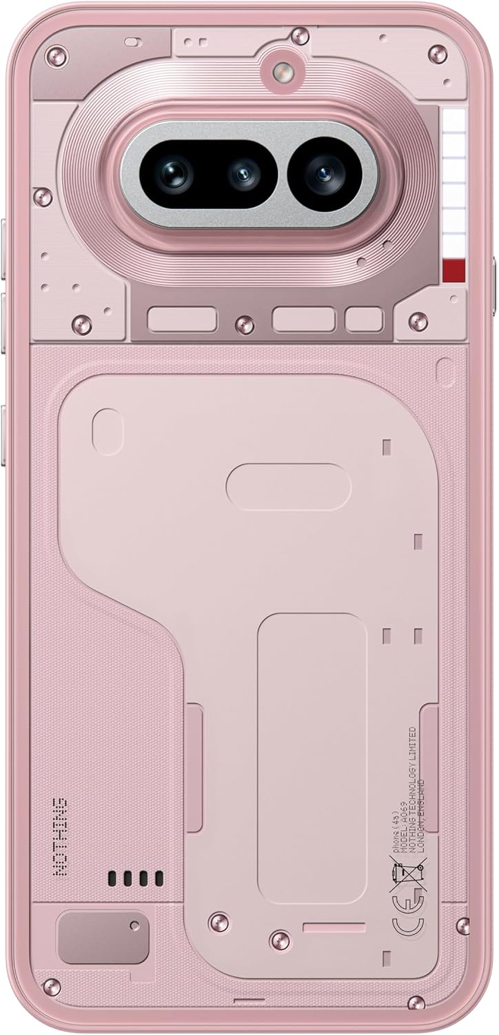 Смартфон Nothing Phone (4a) 12/256Гб, Розовый