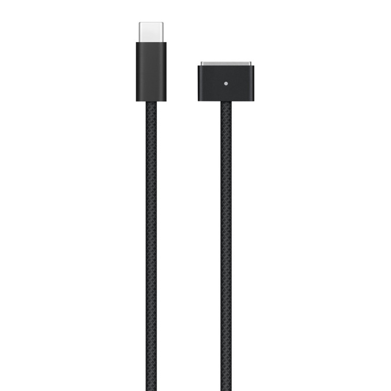 Кабель USB-C - MagSafe 3, 2м, Черный (original)